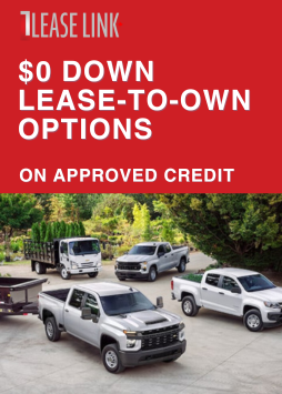 $0 down Lease-to-own on approved credit