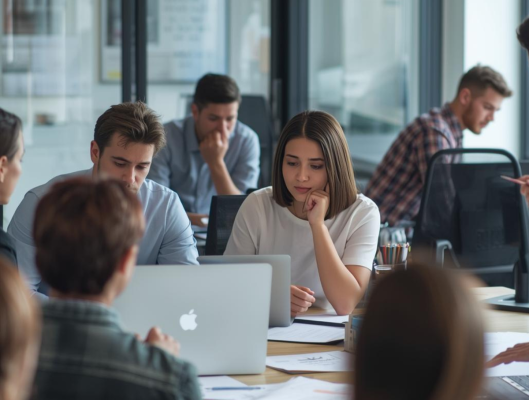 Commercial financing team meeting business loan brokerage Canada